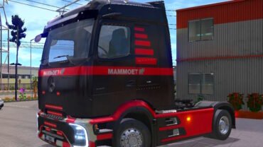 Truck simulator ultimate skin Mercedes Actros L 1853