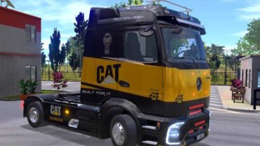 Truck simulator ultimate skin Mercedes Actros L 1853