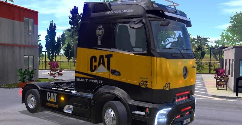 Truck simulator ultimate skin Mercedes Actros L 1853