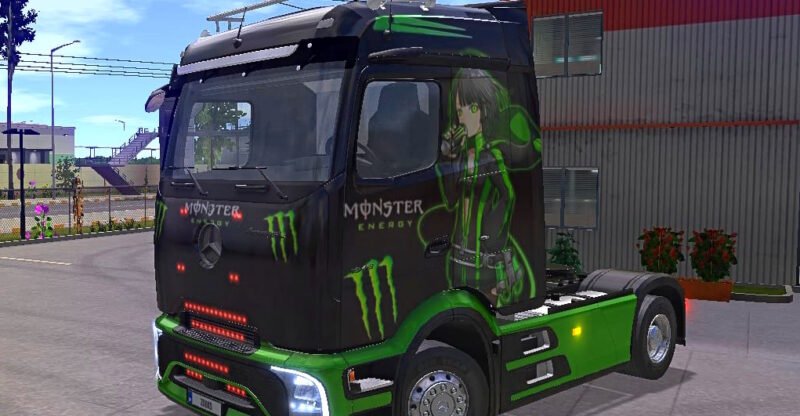 Truck simulator ultimate skin Mercedes Actros L 1853